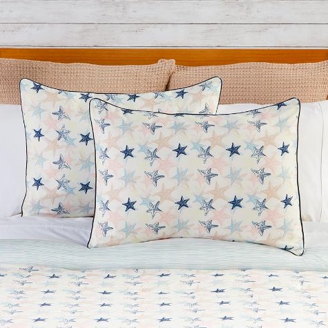 Starfish Comforter Set or Pillow - Full/Queen Comforter Set