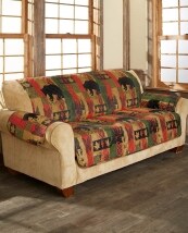 Dakota Lodge or Buffalo Check Furniture Covers