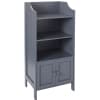 Storage Cabinets with 3 Shelves - Gray