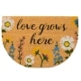 Summer Shaped Coir Doormats - Love Grows Here