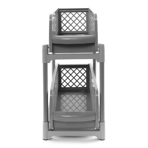 2-Tier Sliding Cabinet Baskets
