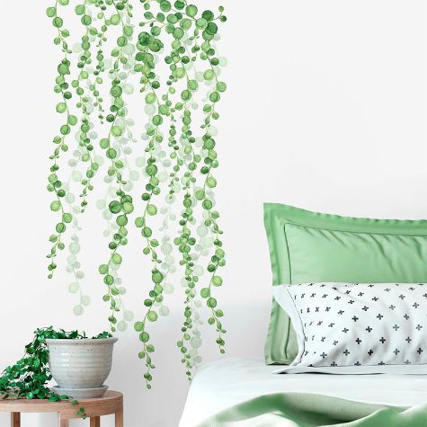 Peel and Stick Floral Wall Decals - Pearl Vines