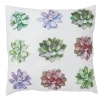 Springtime Floral Accent Pillows - Succulents