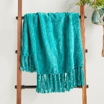 Ivy Chenille Throw with Fringe