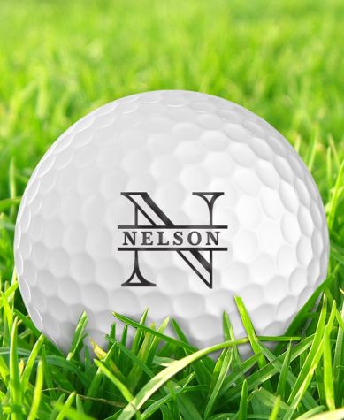 Sets of 6 Personalized Golf Balls