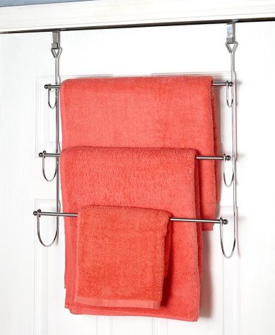 Over-the-Door Towel Rack
