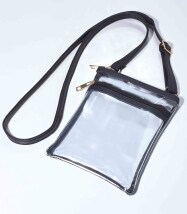 Stadium-Approved Clear Crossbody Bags
