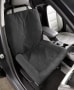 Quilted Pet Car Seat Covers - Black Single