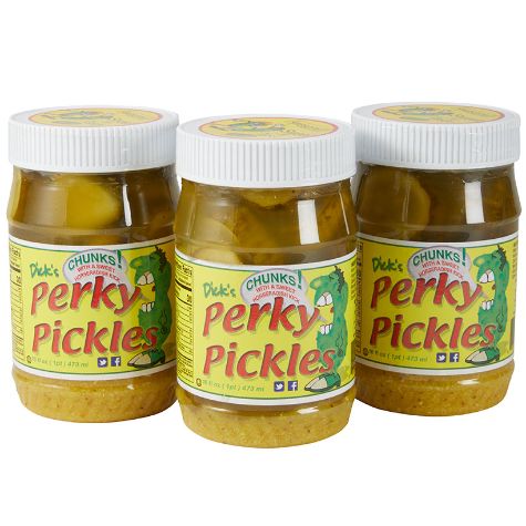 Dick's Perky Pickles Trio