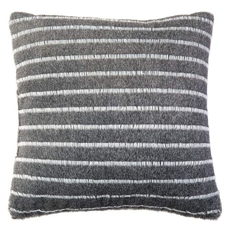 Striped Faux Fur Throws or Accent Pillows