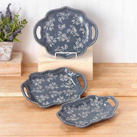 temp-tations® Set of 3 10" Platters