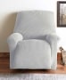 Maddox Stretch Slipcovers - Taupe Recliner