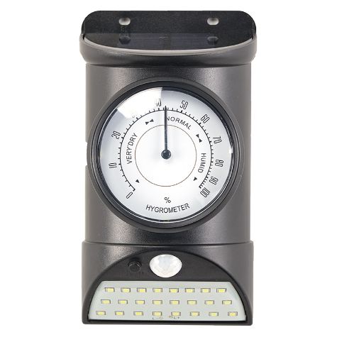 Solar Clock, Hygrometer or Thermometer - Hygrometer