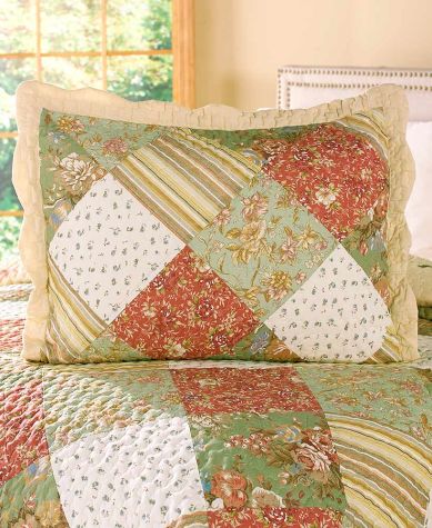 Oakbrook Embroidered Quilt Collection - Sham
