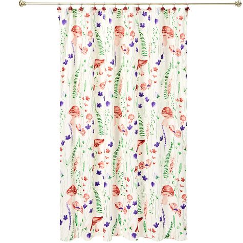 Stella Mushroom Bath Collection - Shower Curtain