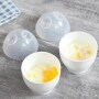 Set of 2 Microwave Egg Cooking Cups