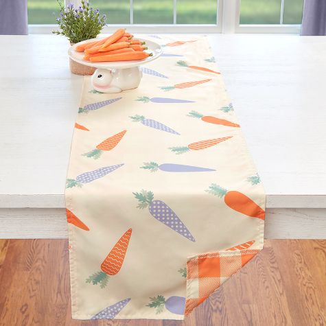 Carrots Set of 4 Placemats and Runner - Runner
