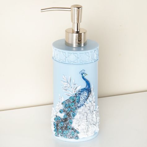 Blue Peacock Bath Collection - Soap\Lotion Pump