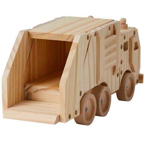 Kustom Wood DIY Vehicles - Recycling Truck