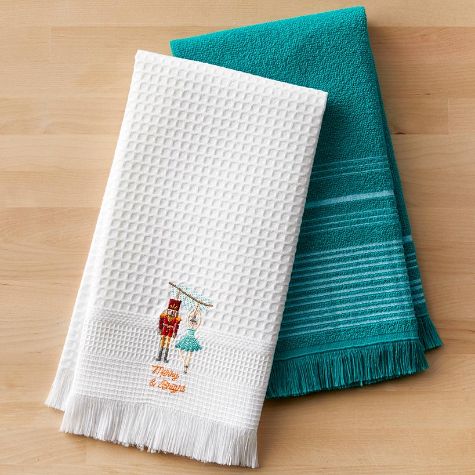 Sets of 2 Fanciful Festival Kitchen Towels
