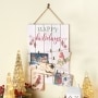 Holiday Card Wall Display Board
