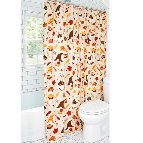 Gnome Acorn Bath Collection - Shower Curtain