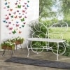 Metal Butterfly Bench