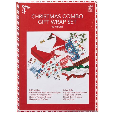 Deluxe Combo Gift Wrap Set