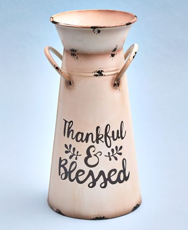 Harvest Gatherings Collection - Milk Can Vase
