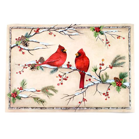 Christmas Cardinal Kitchen Collection