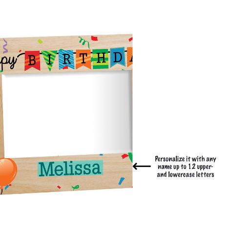 Personalized Happy Birthday Picture Frame