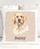 Personalized Dog Breed Sherpa Throw or Pillow