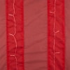 Pre Lit Window Curtain - Red 63"