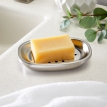 2-Pc. Stainless Steel Soap Holder