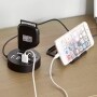 8-Port USB Hub with Phone Stand