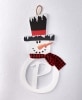 Snowman Monogram Door Hangers - P