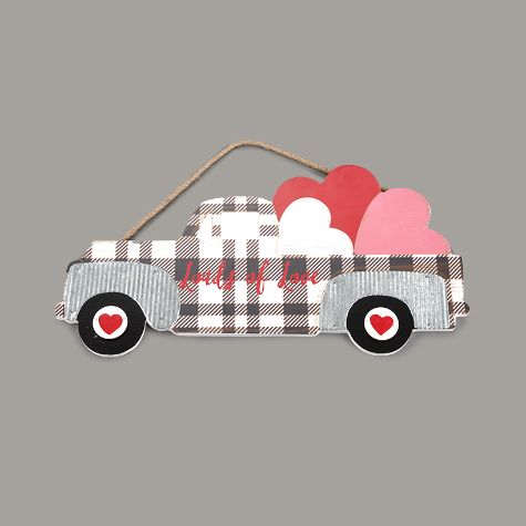 Valentine's Day Greeters - Pick Up Truck