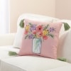 Springtime Floral Bouquet Accent Pillows