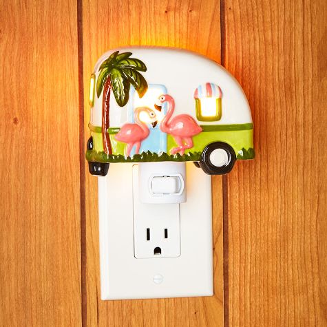 Lighted Camper Accents - Tropical Night Light