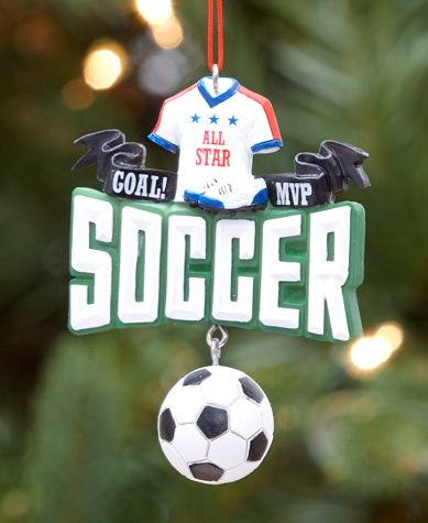 Sports Ornaments - Soccer