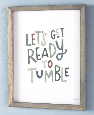 Edgy Laundry Room Signs - Ready To Tumble
