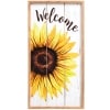 Sunflowers Make Me Happy - Sunflower Wall Sign