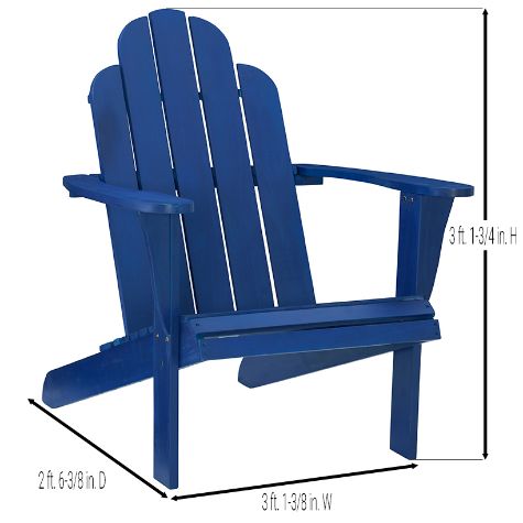 Adirondack Chairs - Blue