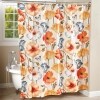 Watercolor Floral Bathroom Set - Shower Curtain