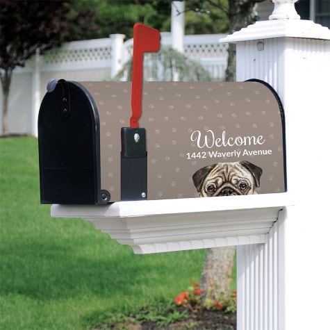 Personalized Dog Breed Mailbox Magnet
