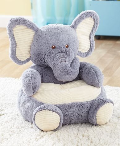 Kids' Plush Animal Chairs - Elephant