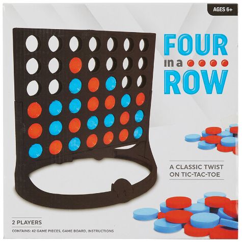 Family Travel Games - Four In a Row