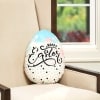 Spring Novelty-Shaped Accent Pillows - Easter Egg