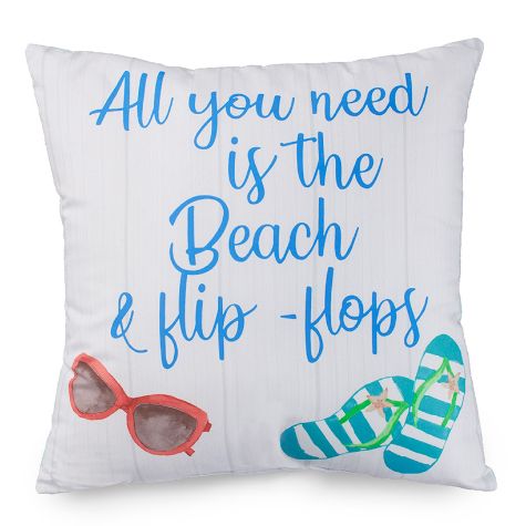 Gone to the Beach Bedroom Ensemble - Accent Pillow
