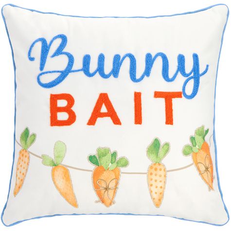 Farmers Market Easter Accent Pillows - Bunny Bait